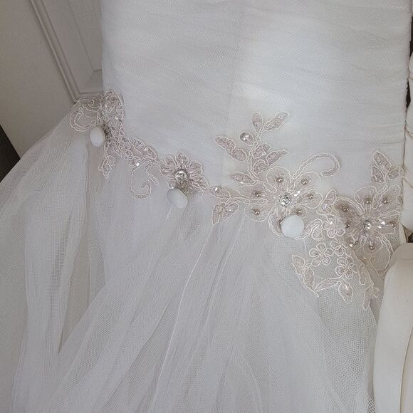 Alfred Angelo Disney Sleeping Beauty 238 Wedding Dress Size 0 - Picture 12 of 14